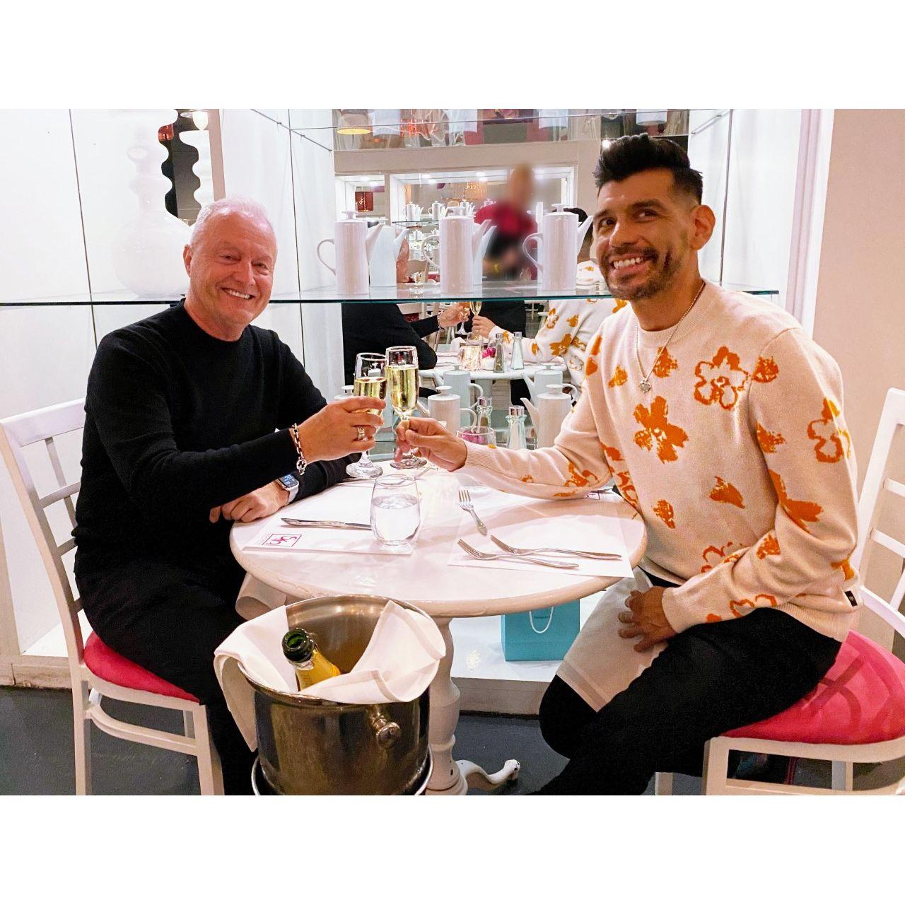 The day we exchanged our rings. (Palm Springs, CA 2022)