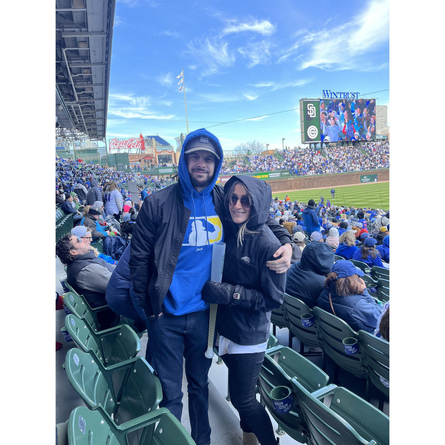 Chicago in April to support the Cubs!