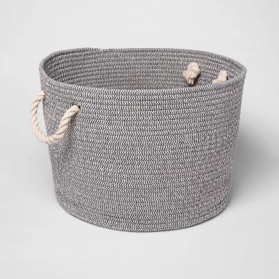 Large Round Coiled Rope Basket - Cloud Island™