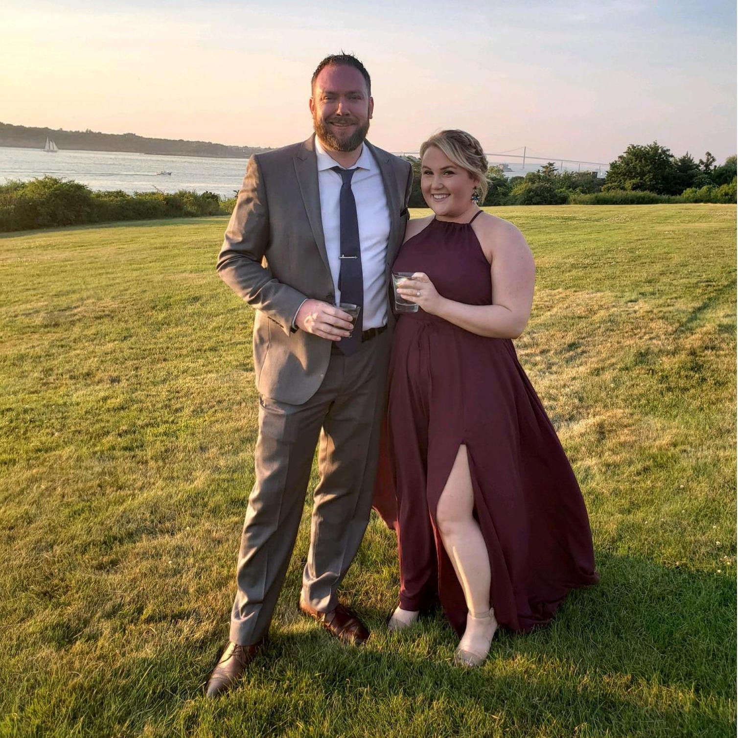 At Jenn and Derek Army's gorgeous wedding!