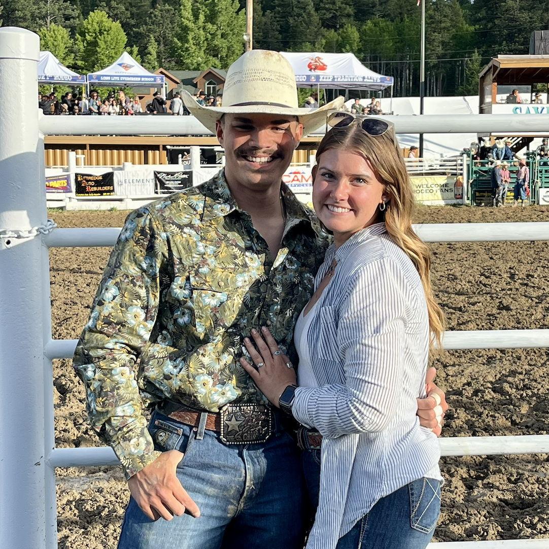 Creede's first ProRodeo: Elizabeth, CO