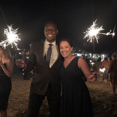 Our cheeks hurt from smiling at the Crichton wedding!