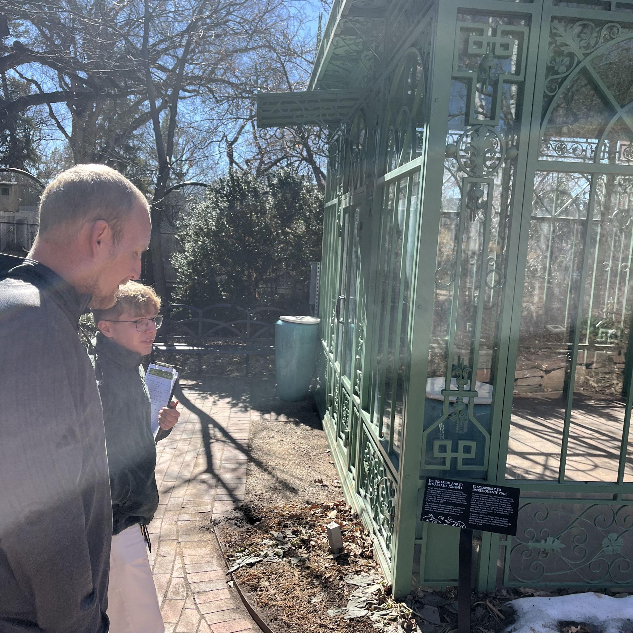 Our venue tour with Mason, our venue helper!