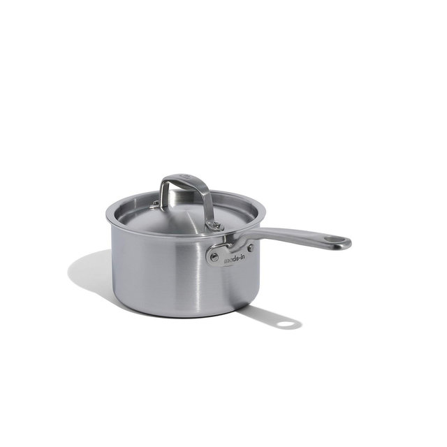 Made In Stainless Steel Clad 2-Quart Saucepan with Lid