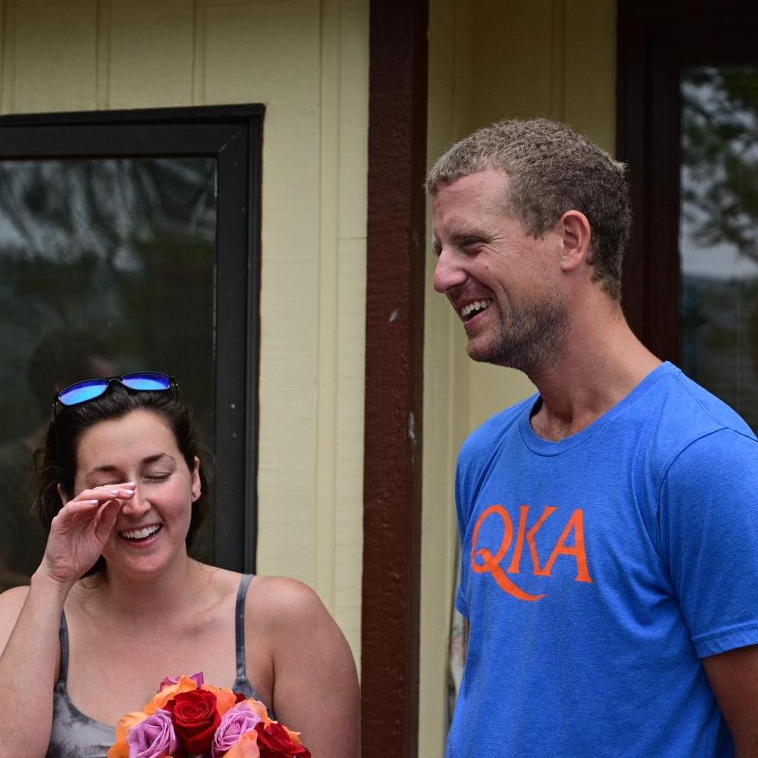 REALLY surprised at the lake!