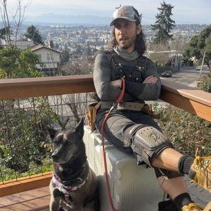 Waterproof the lower deck by redoing our upstairs deck!