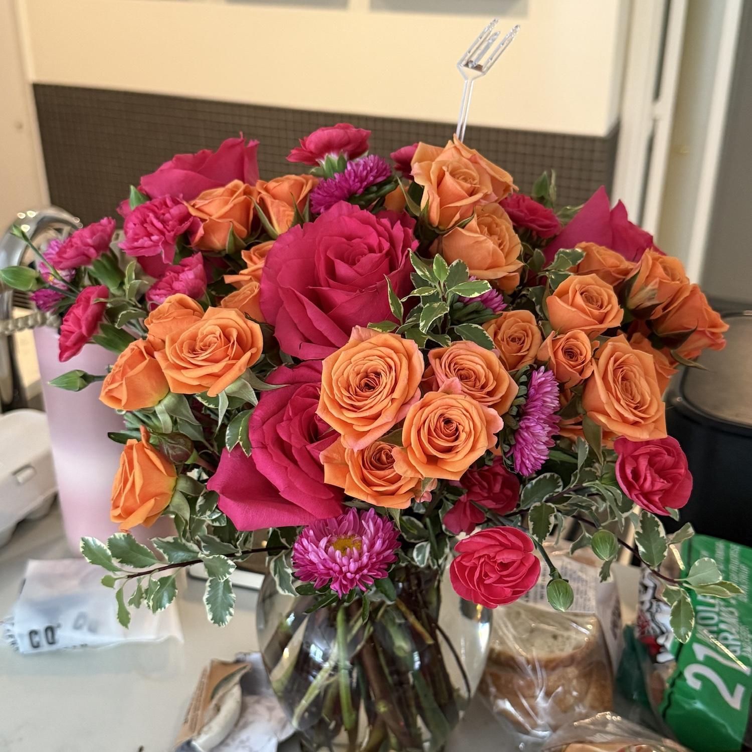 Stef’s birthday bouquet 2025