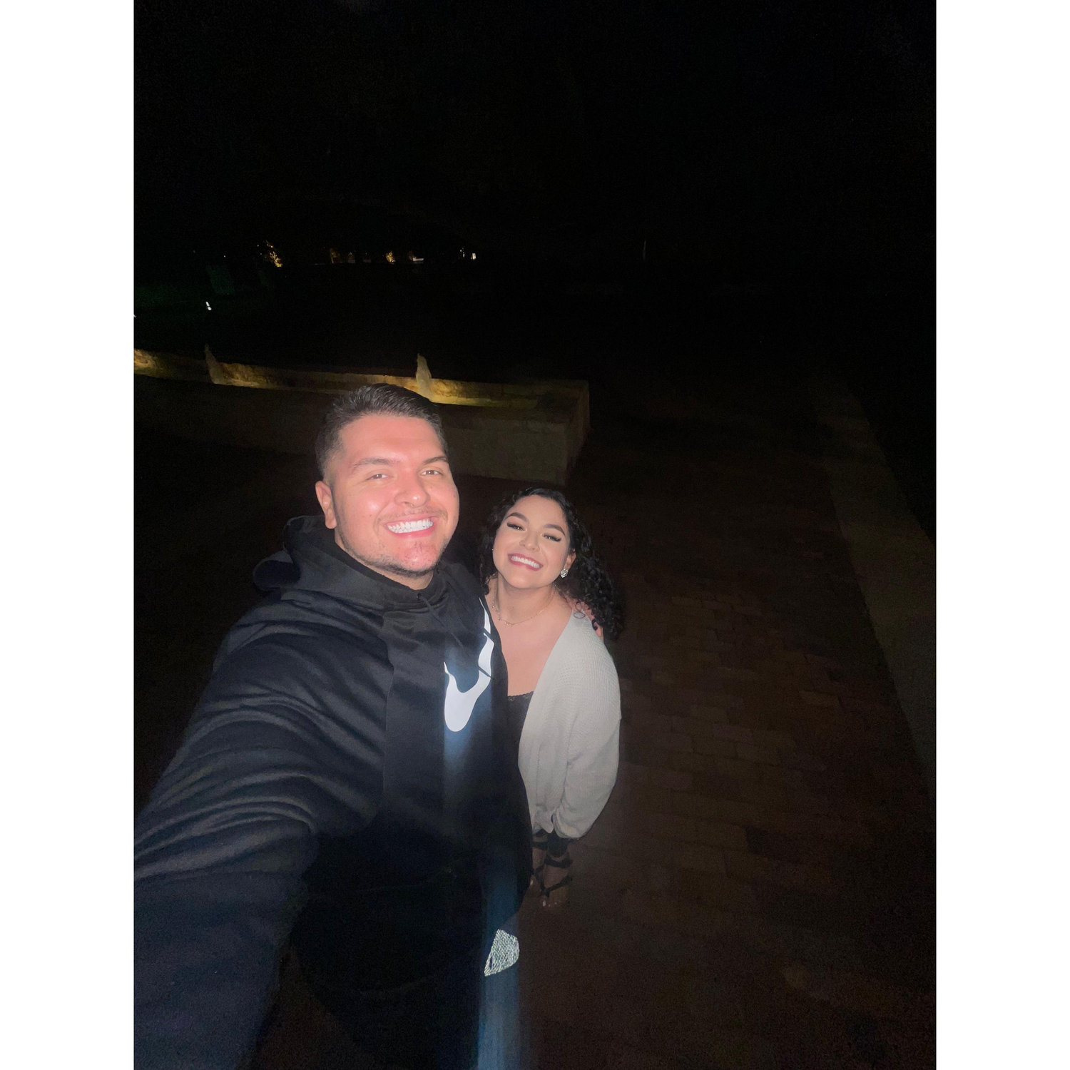 Our first date!