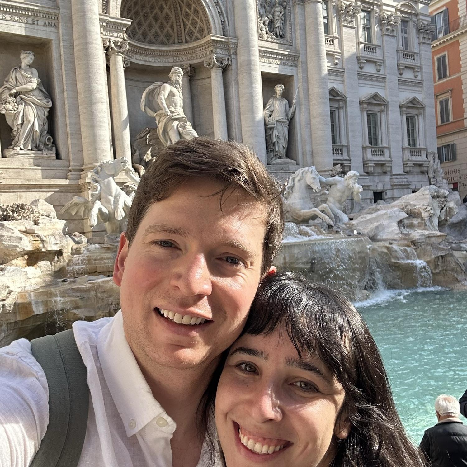 Trevi fountain in Rome