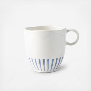 Sitio Stripe Indigo Mug