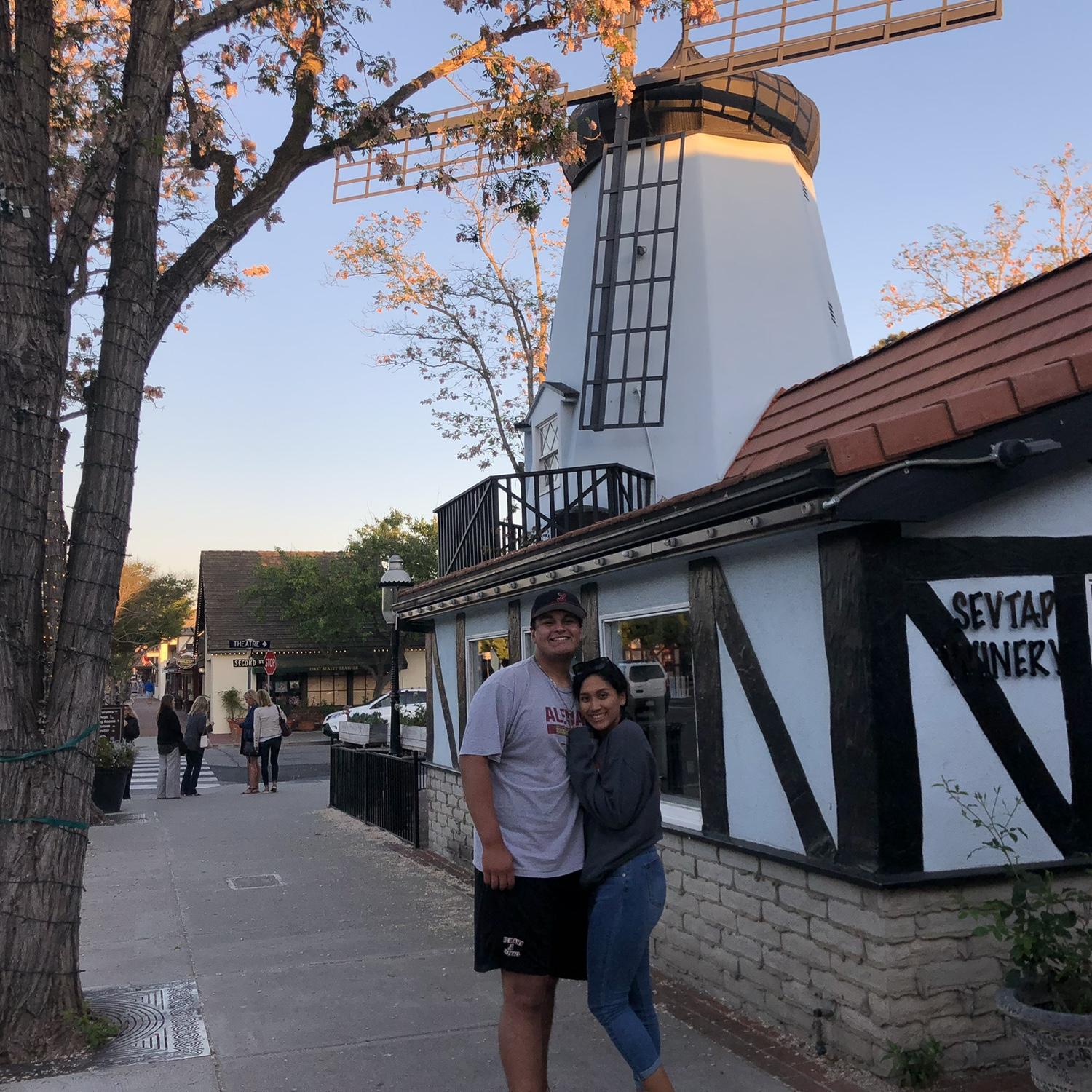Who would have thought we would be getting married in this little town 6 years later?
