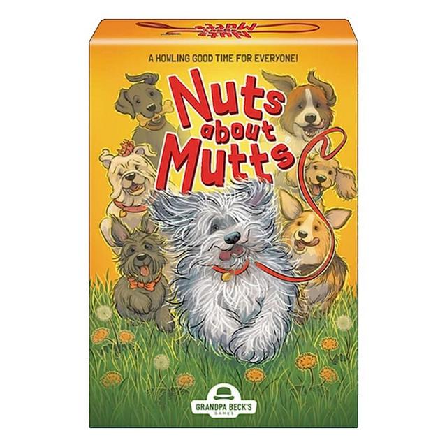 Grandpa Beck’s Nuts About Mutts Card Game - A Fun Family-Friendly Hand-Elimination Game - Enjoyed by Kids, Teens, and Adults - from The Creators of Cover Your Assets - Ideal for 3-8 Players Ages 7+