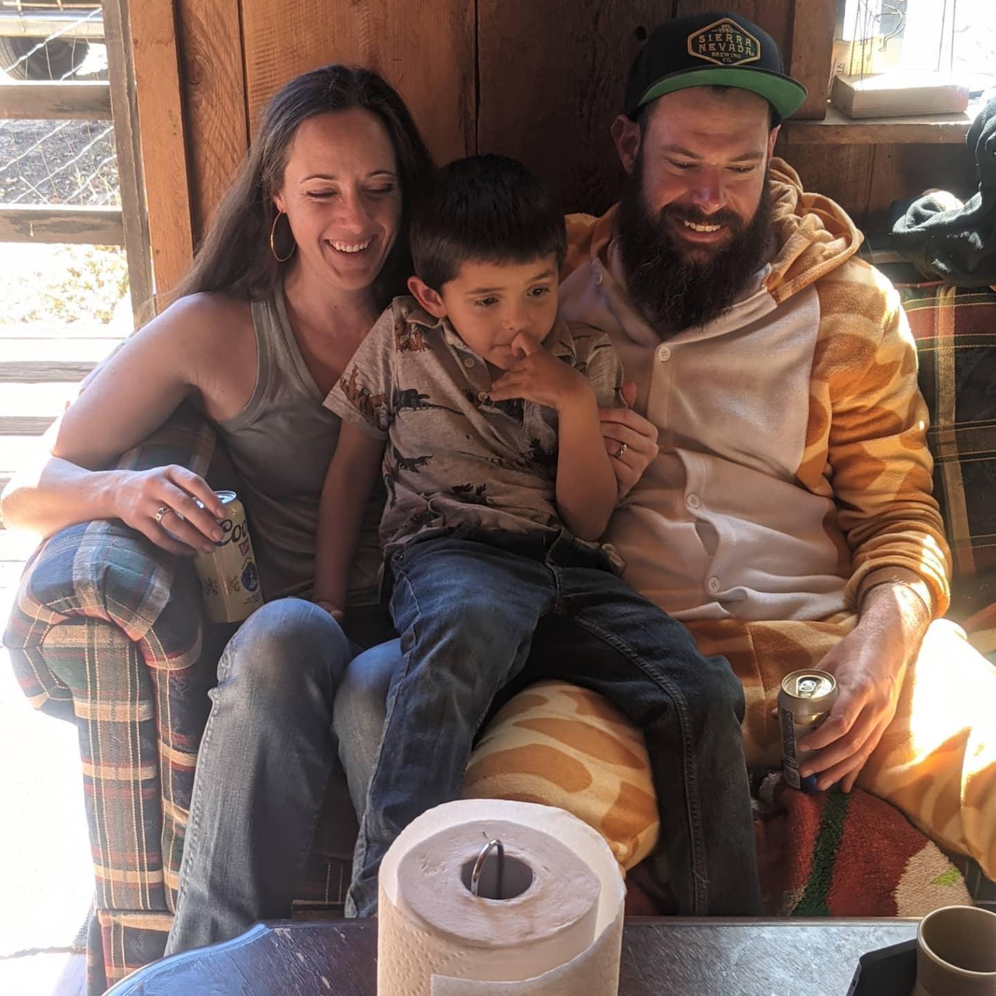 Halloween 2021 with Deacon Kelly, before trick-or-treating.