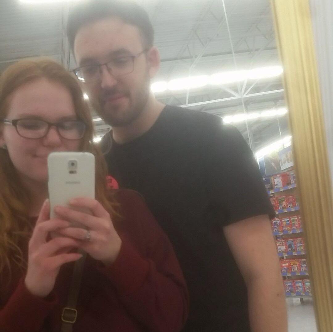 The photo that we used to become "Facebook official"