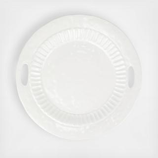 Pietra Serena Handled Round Tray