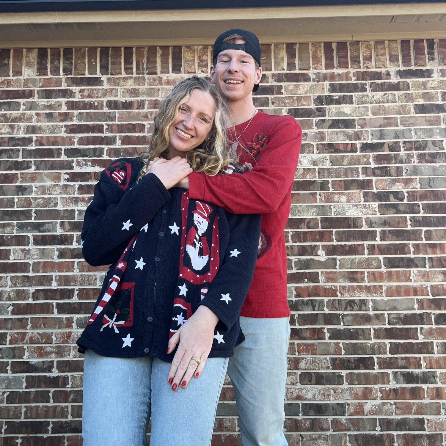 Second Christmas together- Landon also came with me to Georgia and that was sweet and fun :)