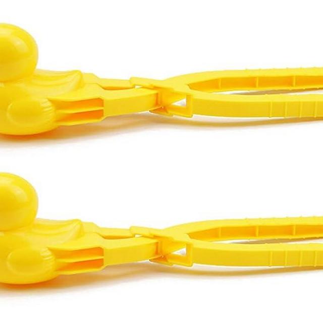 Duck Rice Mold Rice Duck Mold DIY Sushi Molds Animal Rice Tool Rice Molds for Kids Rice Shaper Mold Rice Scoop (2 Pack- Yellow)