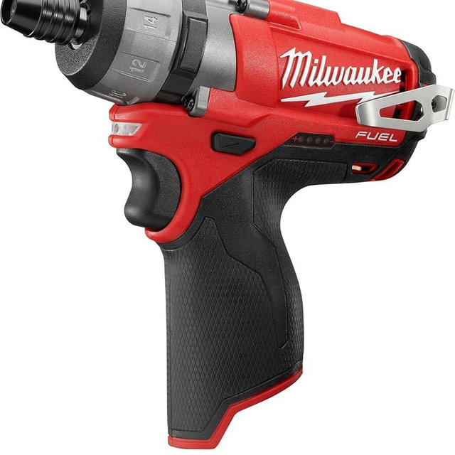 MILWAUKEE'S Cordless Screwdriver, 12V, 1/4 In., Red (2402-20)