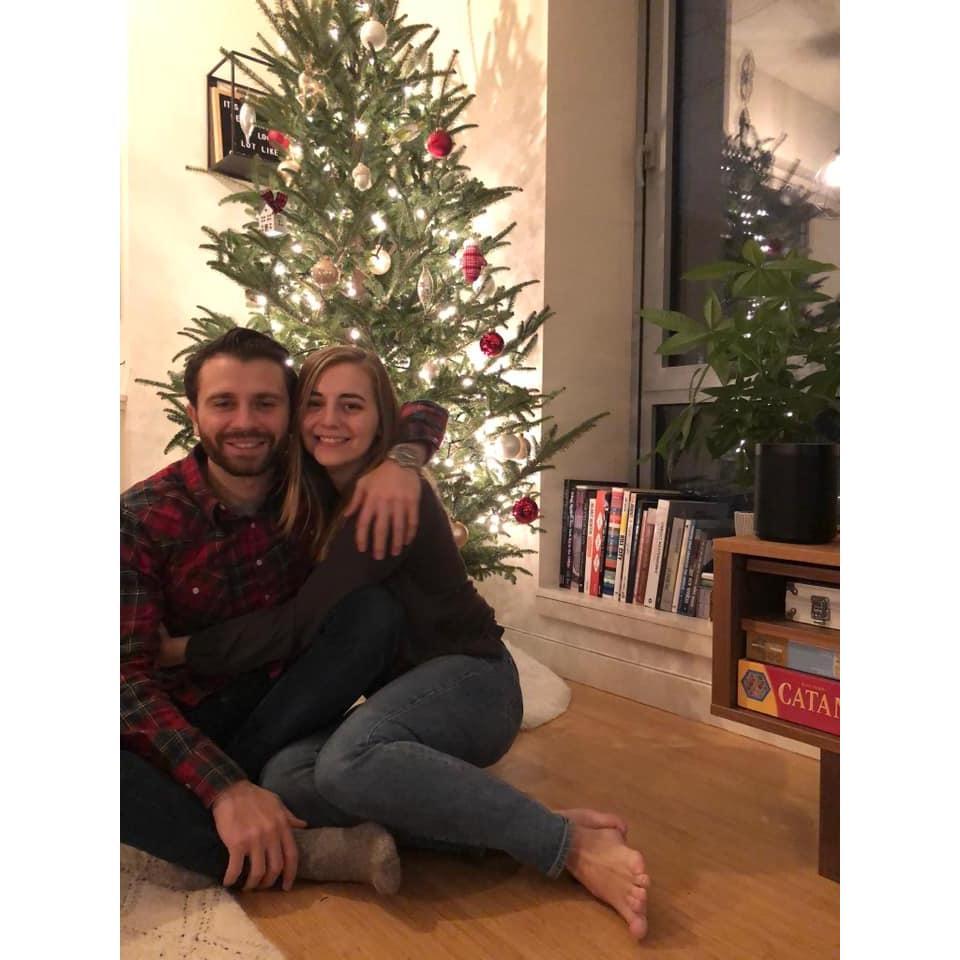 first Christmas tree / November 25, 2018