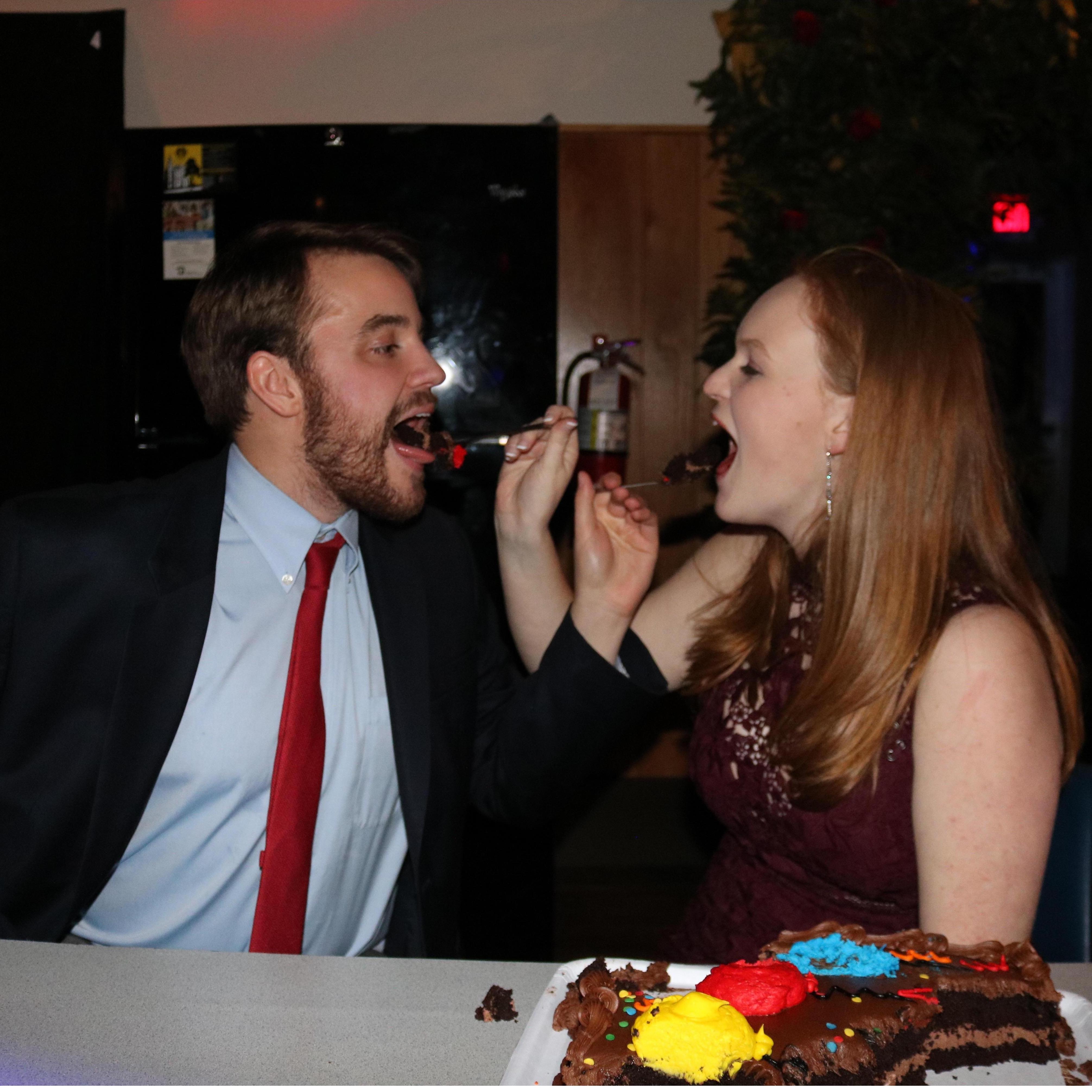 As you can see, we've had this whole cake thing down since wayyy back in April 2019!