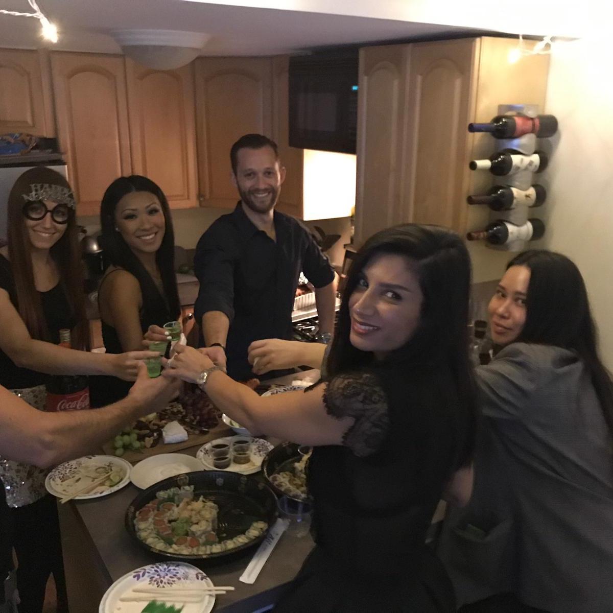 The infamous New Year’s Party 2018 into 2019 (first kiss!)