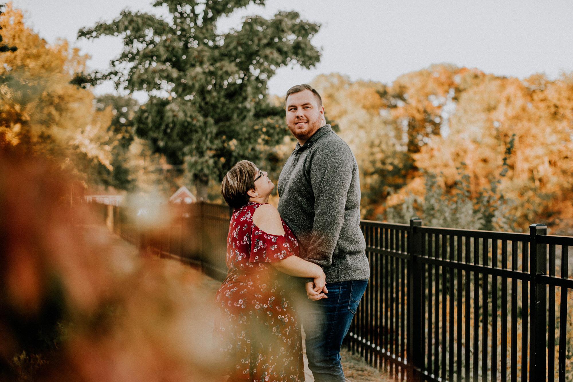 Our engagement photos by Kate Michaud Photography