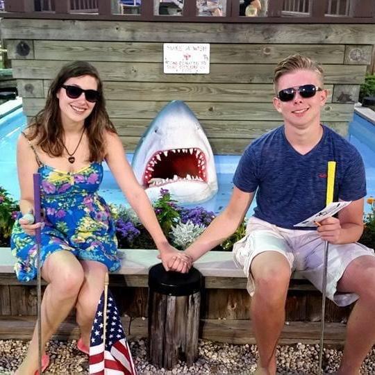 Minigolf date in LBI
July 2017