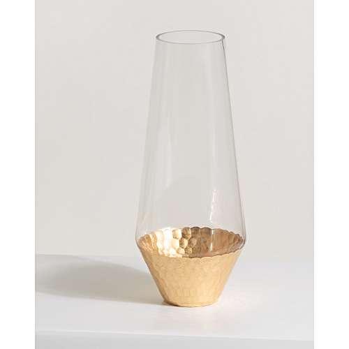 Honeycomb Gold Vase Tall