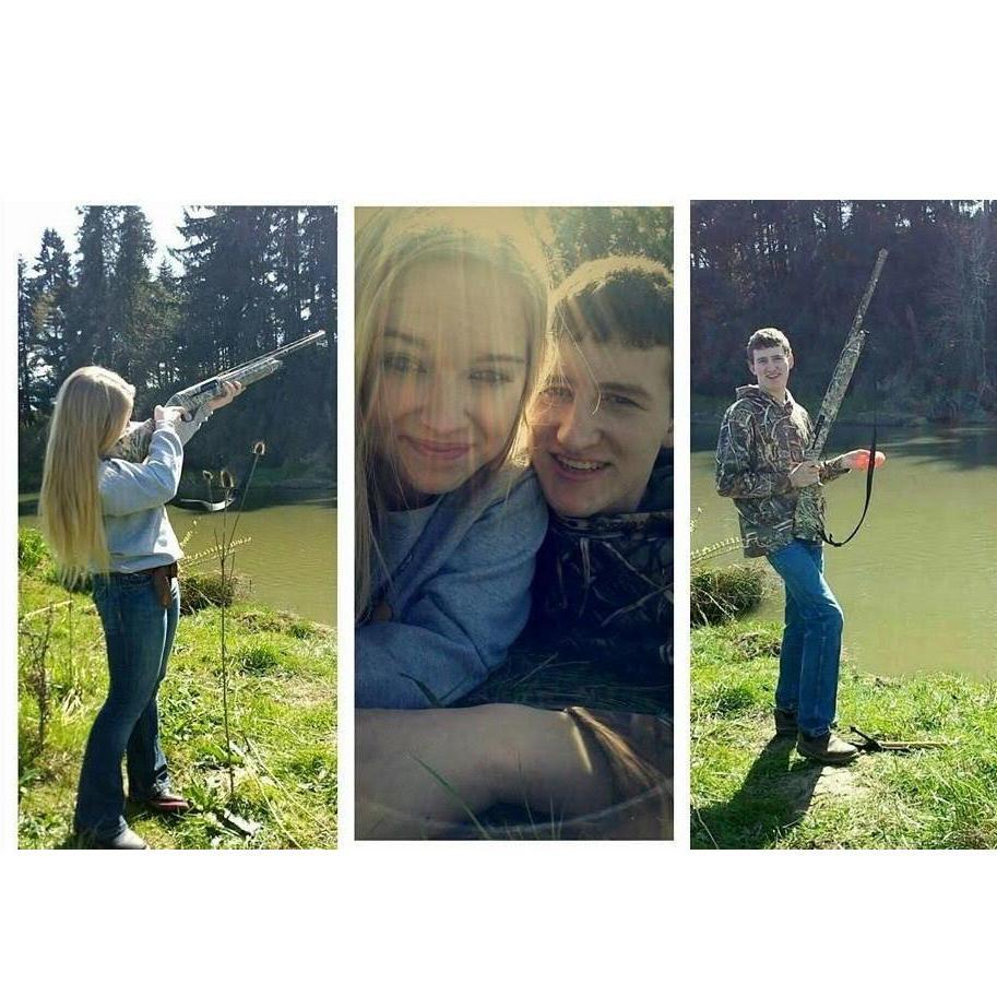 Our first photos together circa February 2014, small town fun!