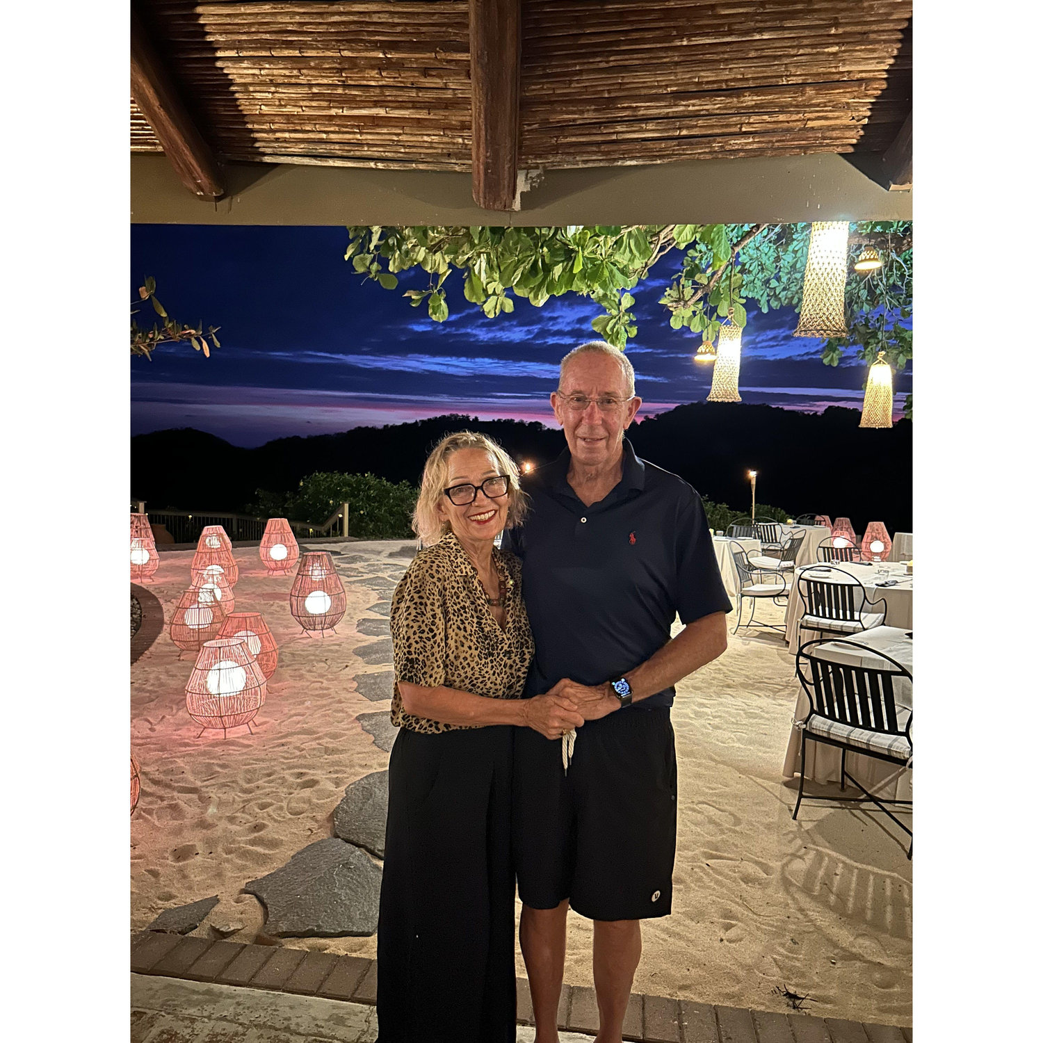 A Romantic evening on the beach, Punta Islita, Costa Rica