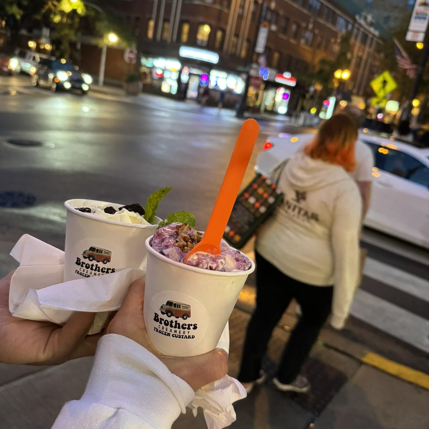 Our favorite ice cream in Chicago.
