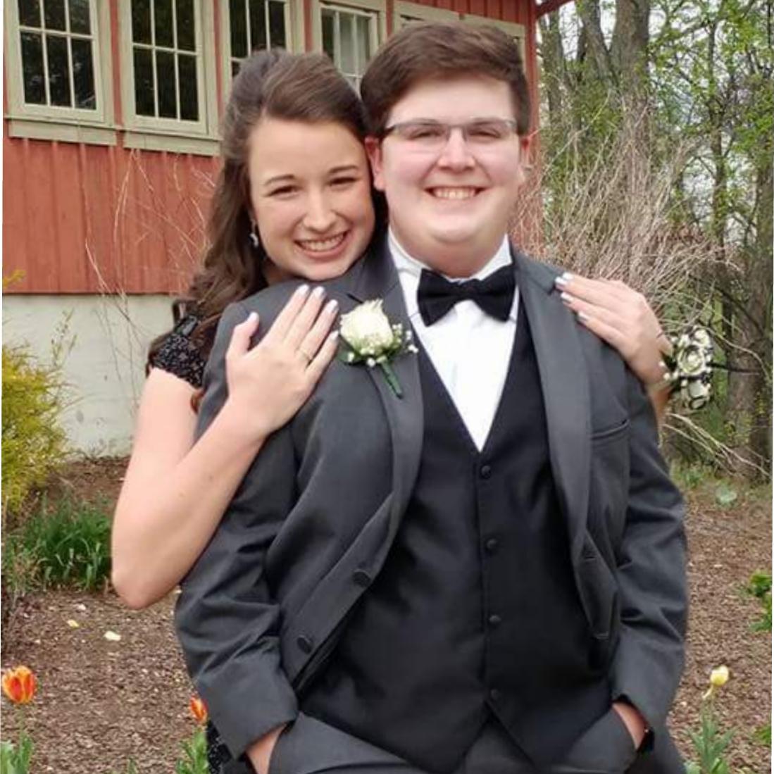 Our last prom together in 2017!