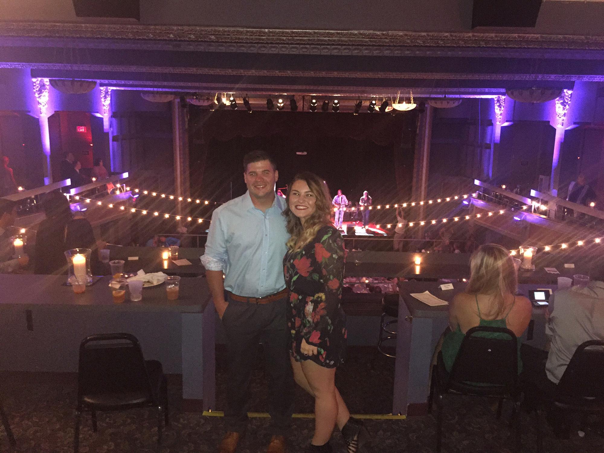The first wedding we ever went to together. Now it's time for ours!