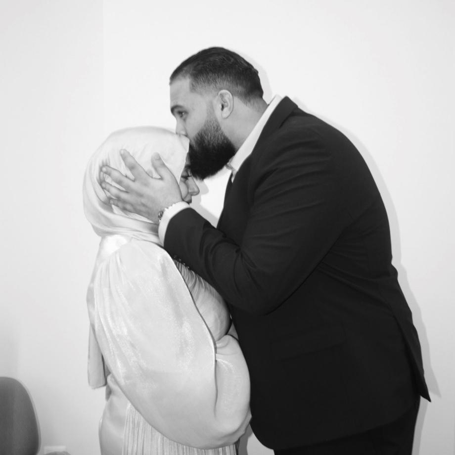 My heart didn’t need a pen to choose you, but my hand still signed for forever ❤️