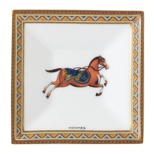HermèsCheval D'Orient Square Plate