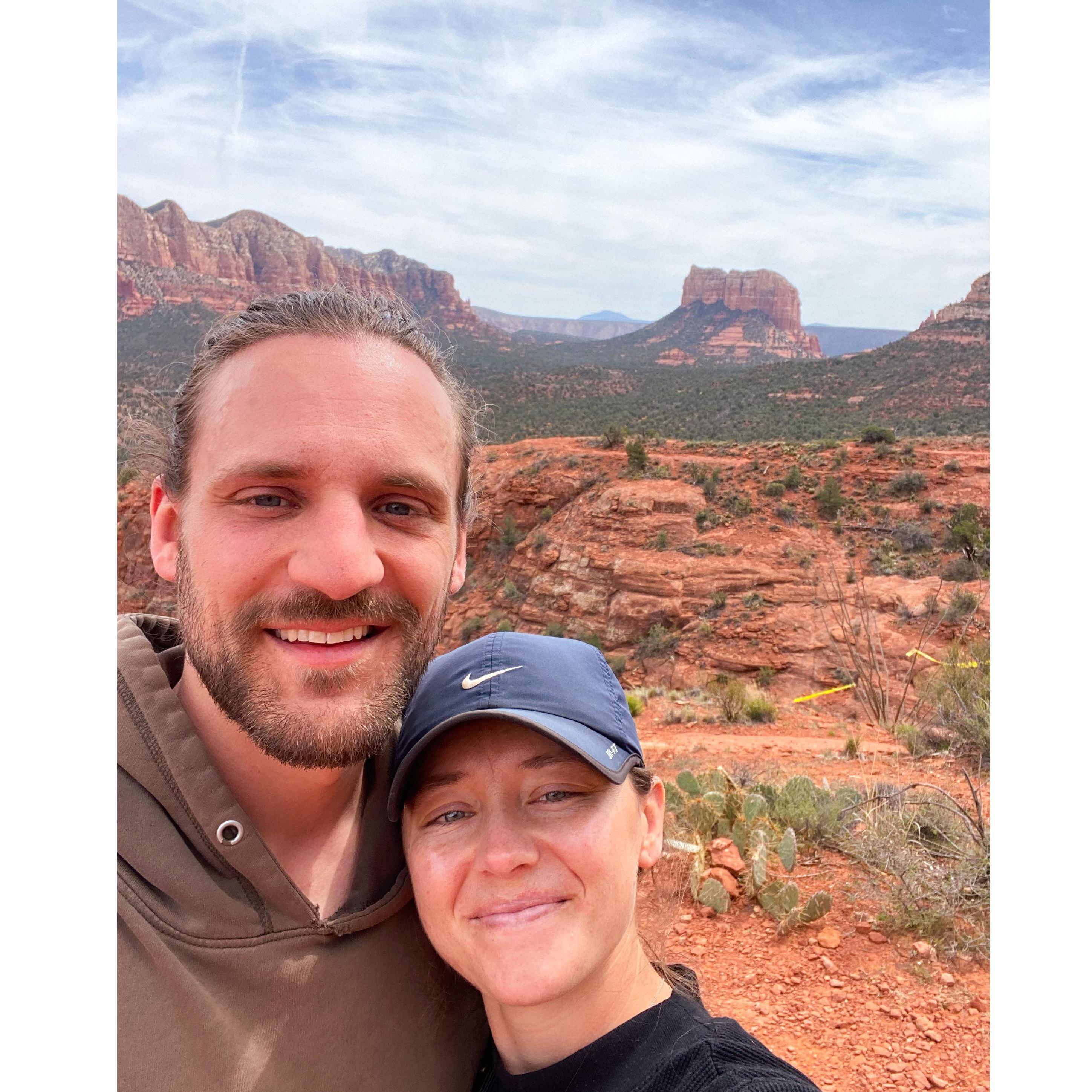 Hiking in Sedona, AZ in 2022