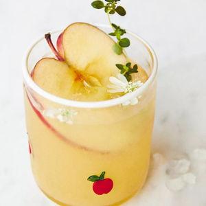 Icon Juice Glass - Apple