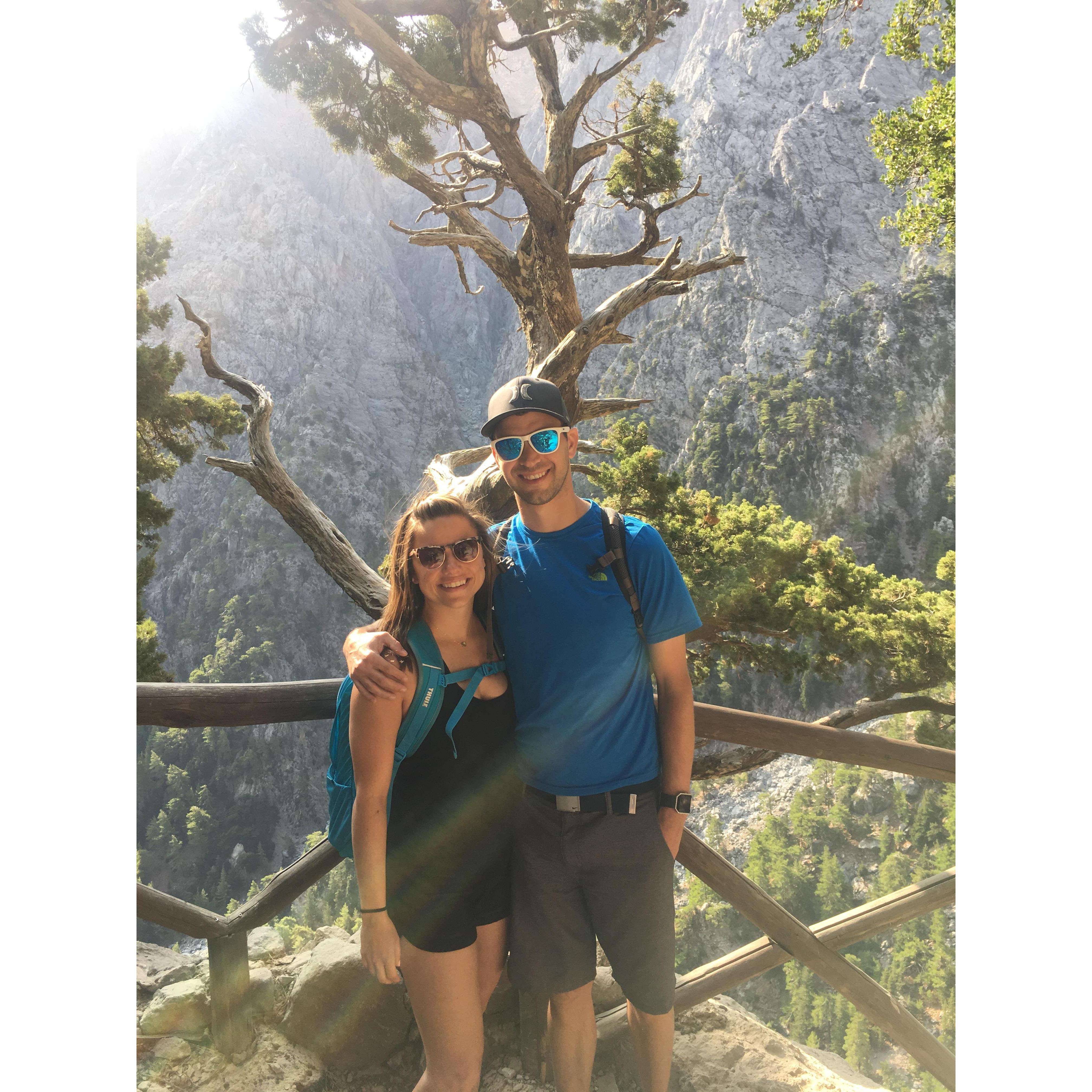 10 mile hike in the 2nd largest gorge in Europe.