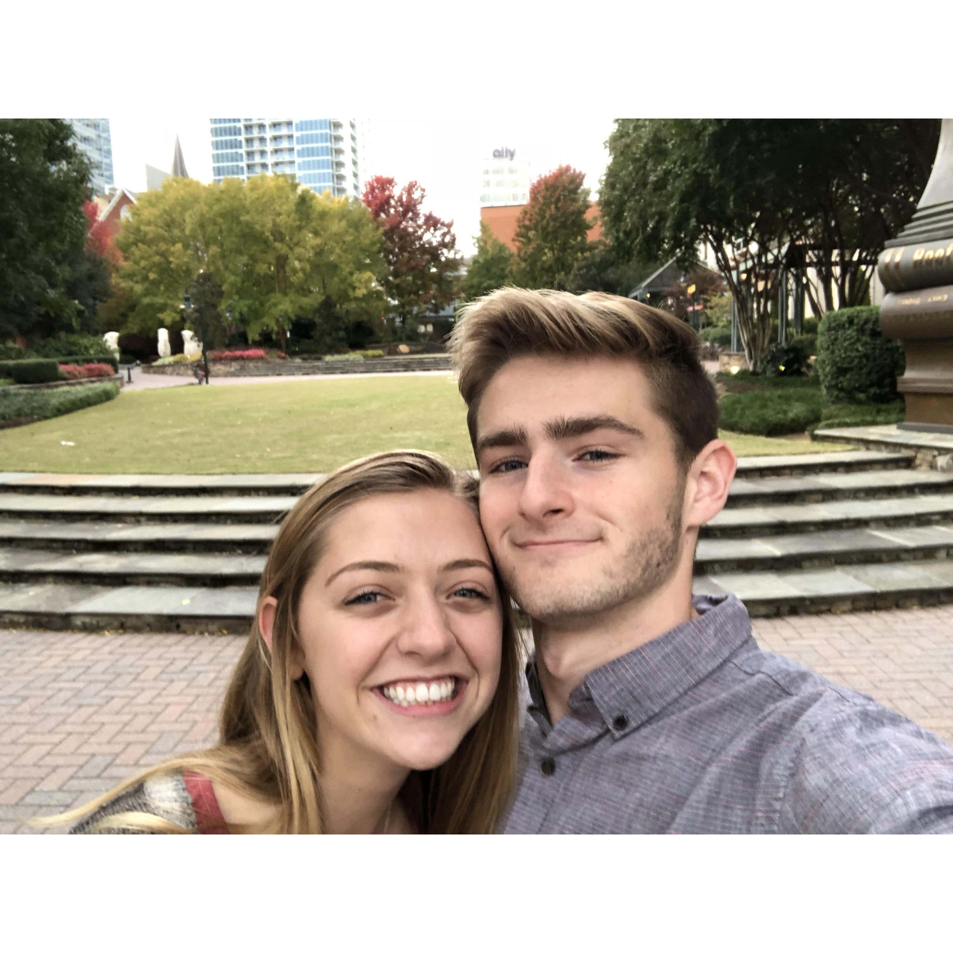 NOVEMBER 01, 2018
we weren't throwing away our shot to see Hamilton