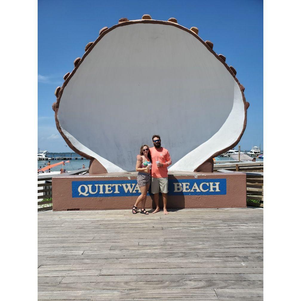 Taken after our first scuba diving trip together in Pensacola, FL.