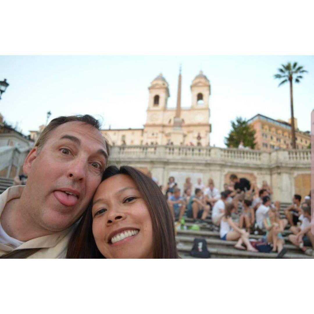 After a few scoops of gelato. Italy, 2013.