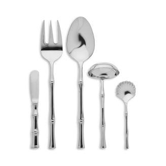 Ricci Argentieri Bamboo 5-Piece Hostess Set