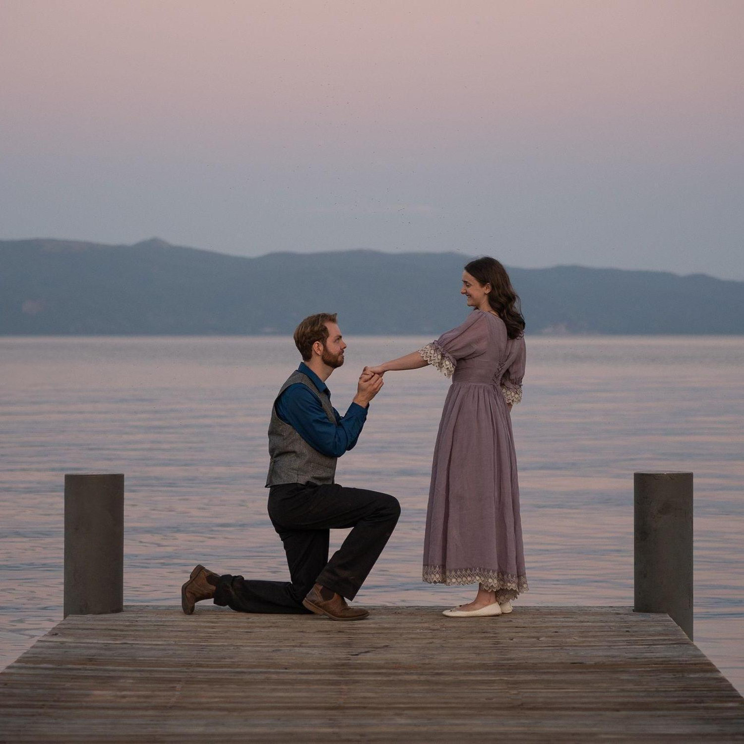 This is the dock where we got engaged (and also said I love you for the first time!)