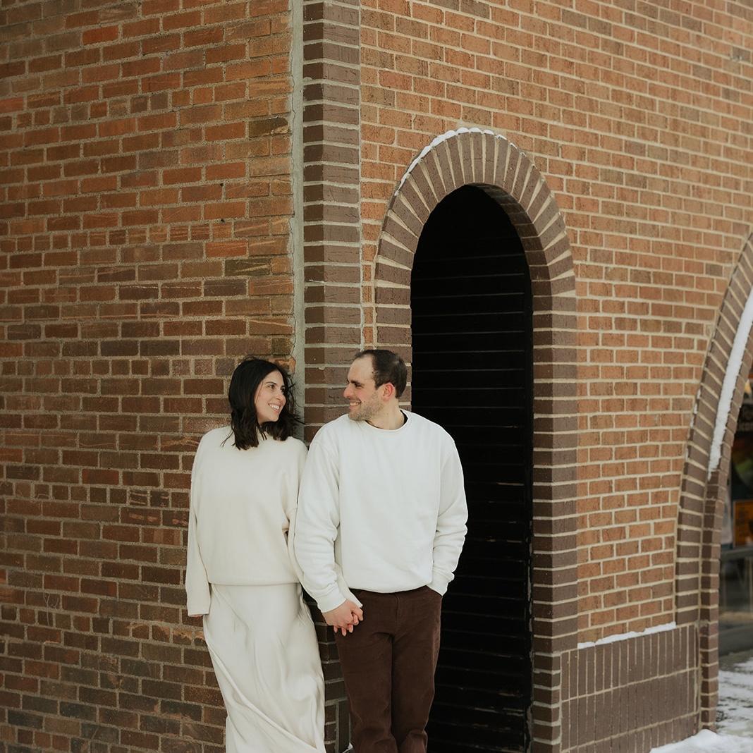 Engagement photos in Northfield, MN.
