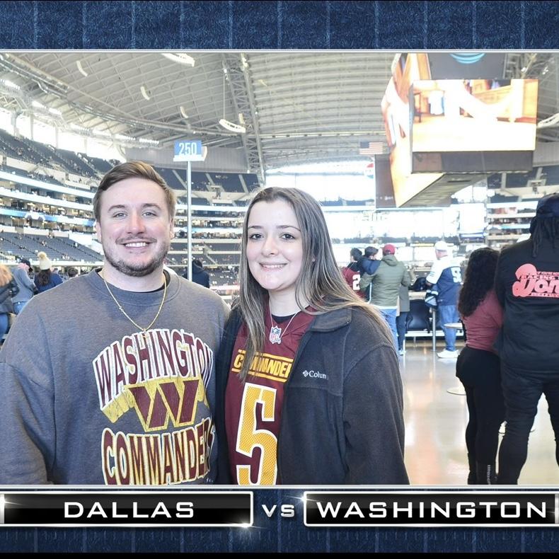 Commanders/Cowboys game. 
Commanders won :)