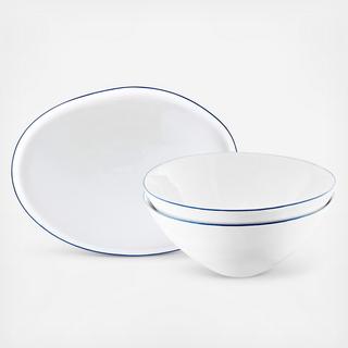 Abbesses 3-Piece Serving Set