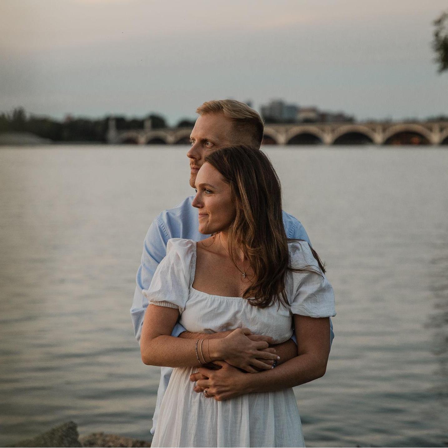 Belle Isle Engagement Photo