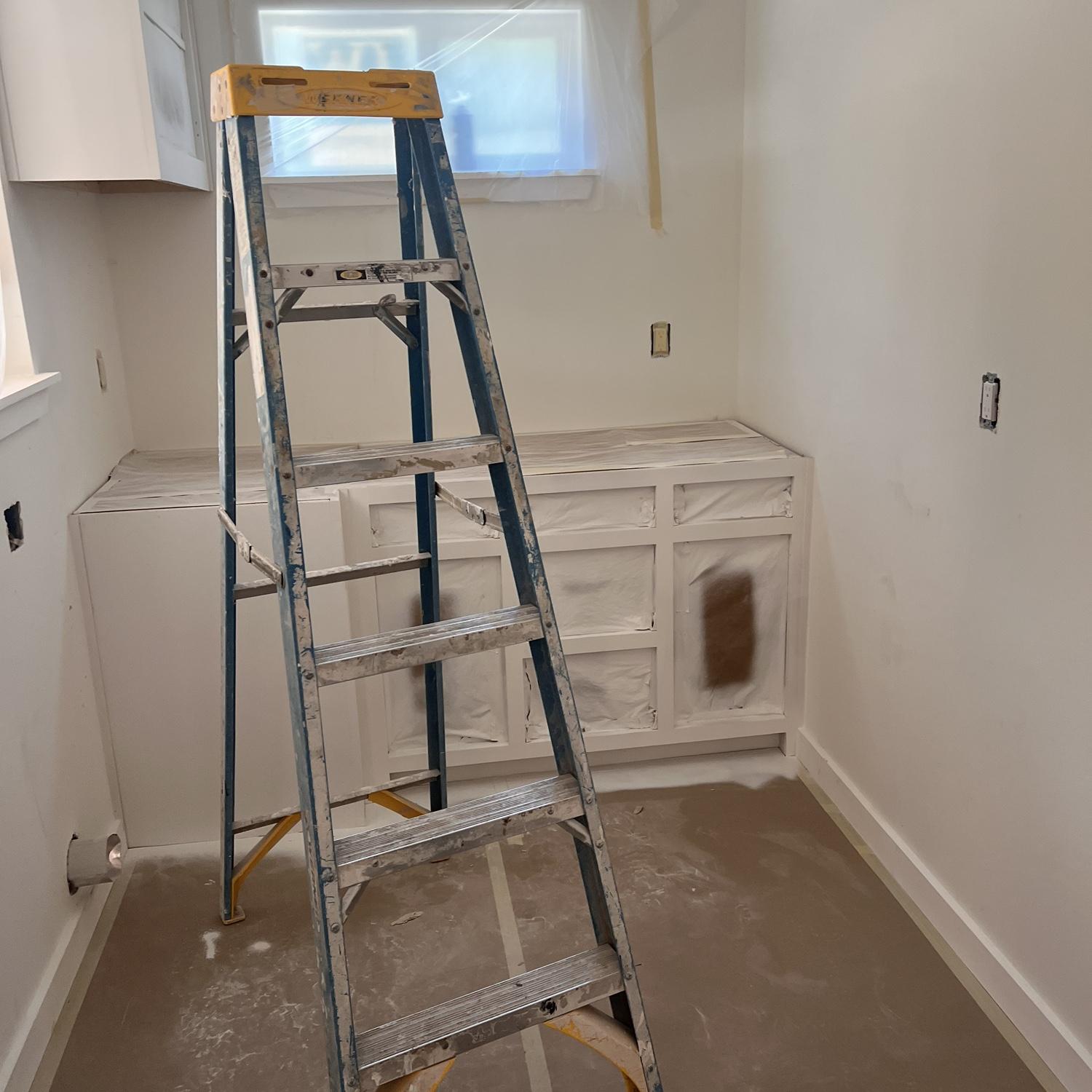 Going to love this laundry room… cuz it’s ours!