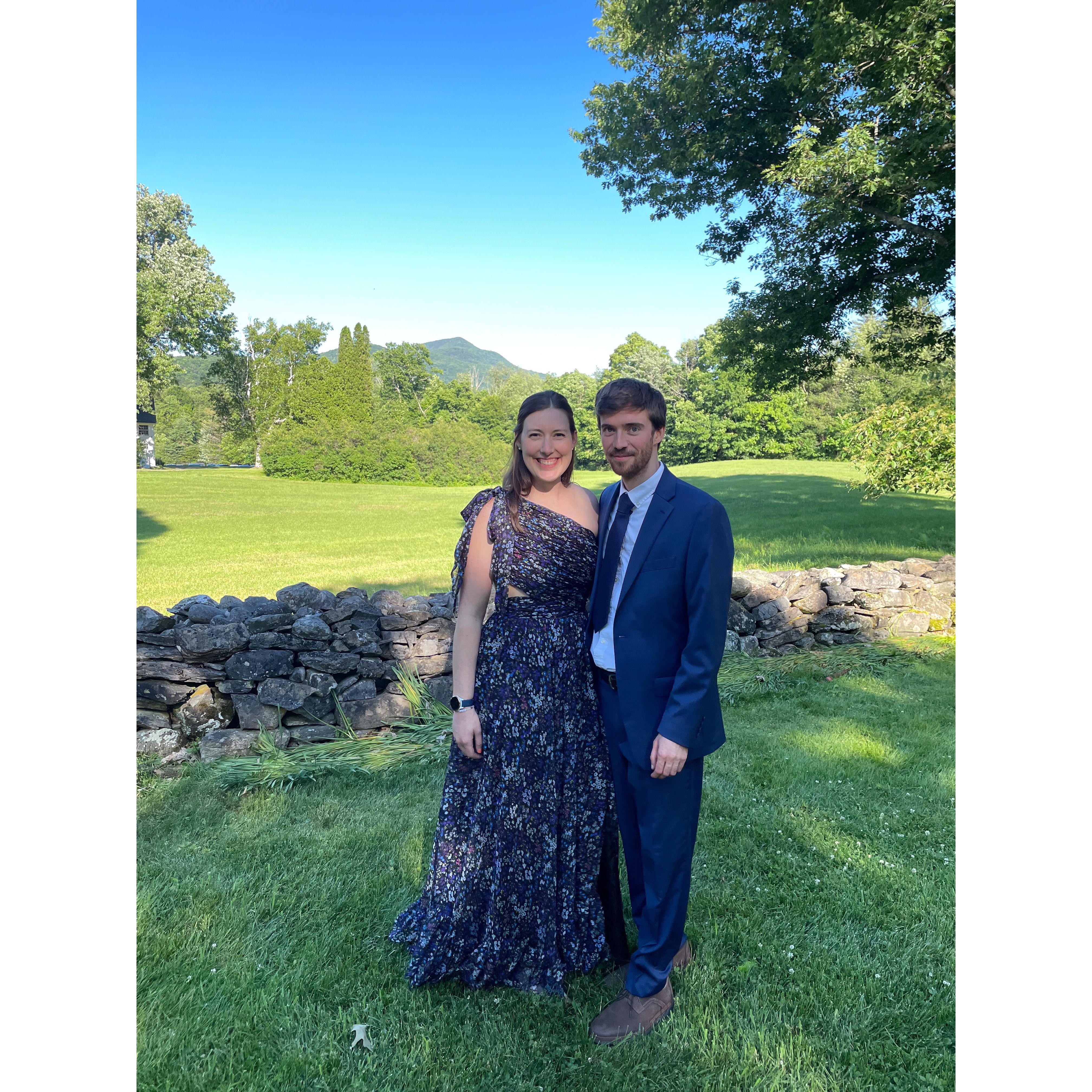 Carolyn & Hugh's wedding in 2024