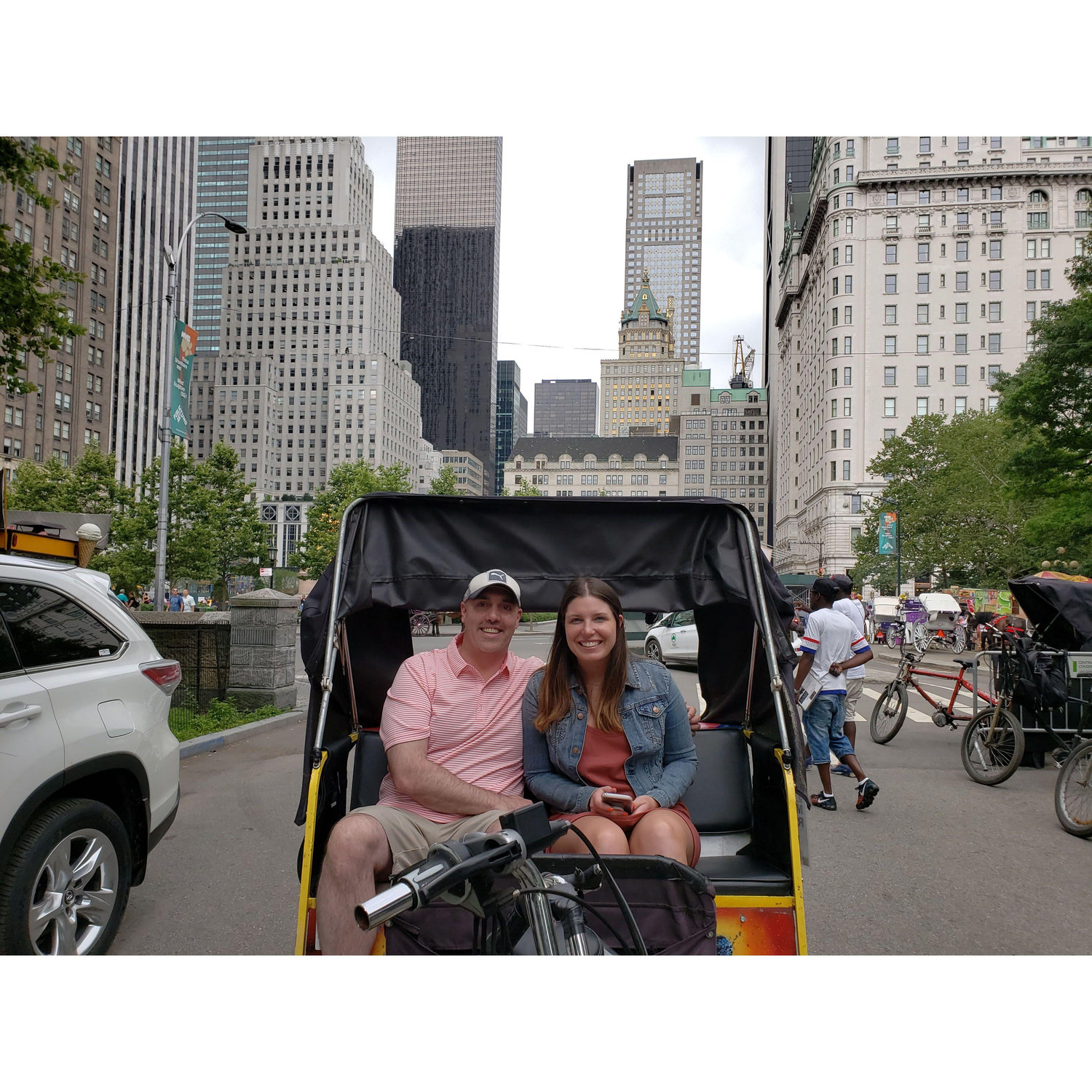 Heather's first trip to New York! Central Park bike tour—Jun' 2018